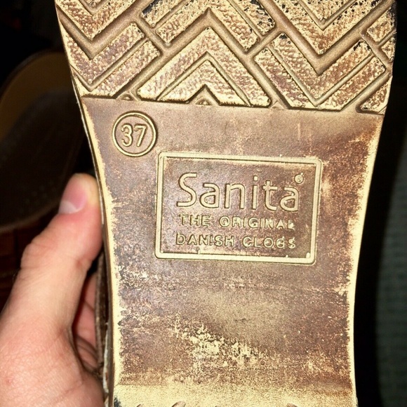 Snake Skin Print Women's Danish Clogs US 6.5 - Picture 6 of 8